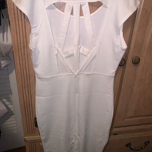 Off White colored dress